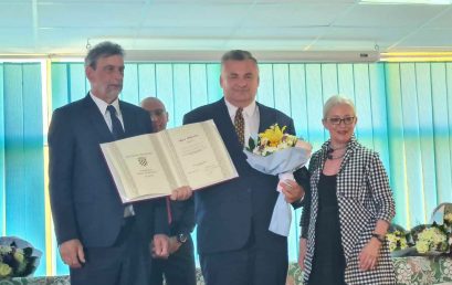Prof. dr. sc. Đuro Blažeka dobitnik godišnje „Nagrade Ivan Filipović“ u području znanstvenog i stručnog rada