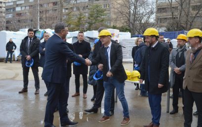 Izaslanstvo Vlade RH obišlo gradilište matične zgrade Učiteljskoga fakulteta u Savskoj cesti 77