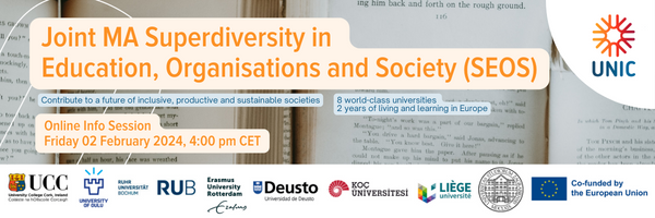 Poziv na webinar: UNIC – Superdiversity – studijski program