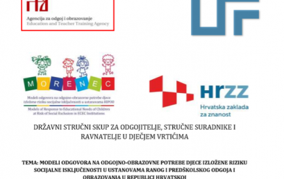 Održan Državni stručni skup za odgojitelje, stručne suradnike i ravnatelje u dječjem vrtićima