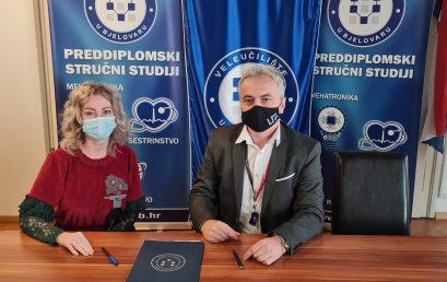 POTPISAN SPORAZUM O SURADNJI IZMEĐU VELEUČILIŠTA U BJELOVARU I UČITELJSKOG FAKULTETA