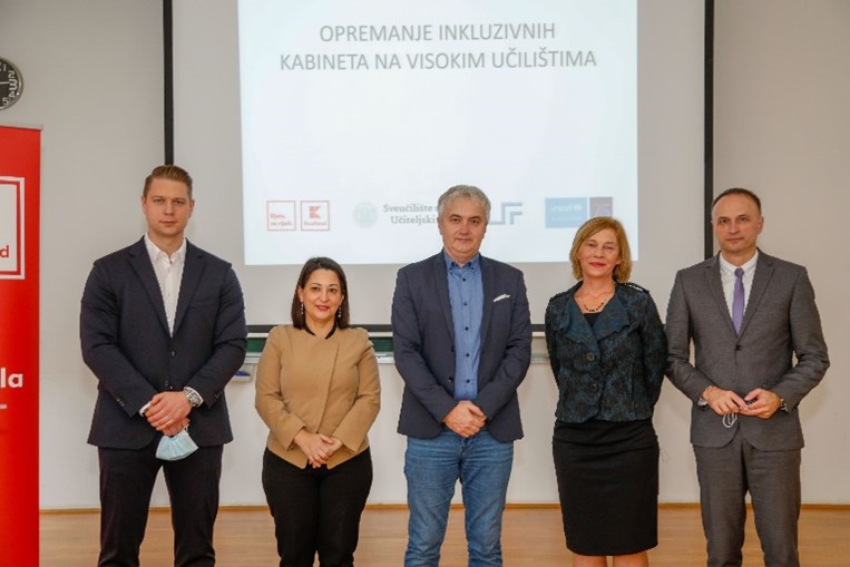 Unaprjeđenje kvalitete obrazovanja djece rane i predškolske dobi – KAUFLAND I UNICEF OPREMILI INKLUZIVNI KABINET NA UČITELJSKOM FAKULTETU Unaprjeđenje kvalitete obrazovanja djece rane i predškolske dobi – KAUFLAND I UNICEF OPREMILI INKLUZIVNI KABINET NA UČITELJSKOM FAKULTETU