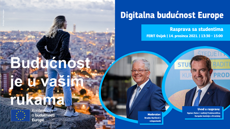 “Digitalna budućnost Europe” – Rasprava sa studentima “Digitalna budućnost Europe” – Rasprava sa studentima