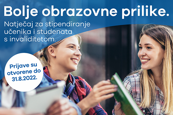 UNIQA osiguranje pokreće natječaj za stipendiranje učenika i studenata s invaliditetom: BOLJE OBRAZOVNE PRILIKE UNIQA osiguranje pokreće natječaj za stipendiranje učenika i studenata s invaliditetom: BOLJE OBRAZOVNE PRILIKE