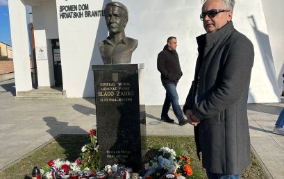 Polaganje vijenca u Vukovaru, gradu heroju na Dan sjećanja 18. 11. 2023.