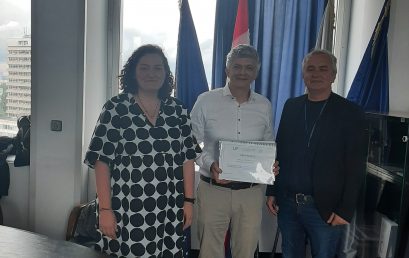 Zahvala za suradnju Gradskom kazalištu Žar ptica