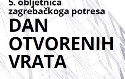 Obilježavanje 5. obljetnice zagrebačkog potresa – Dan otvorenih vrata