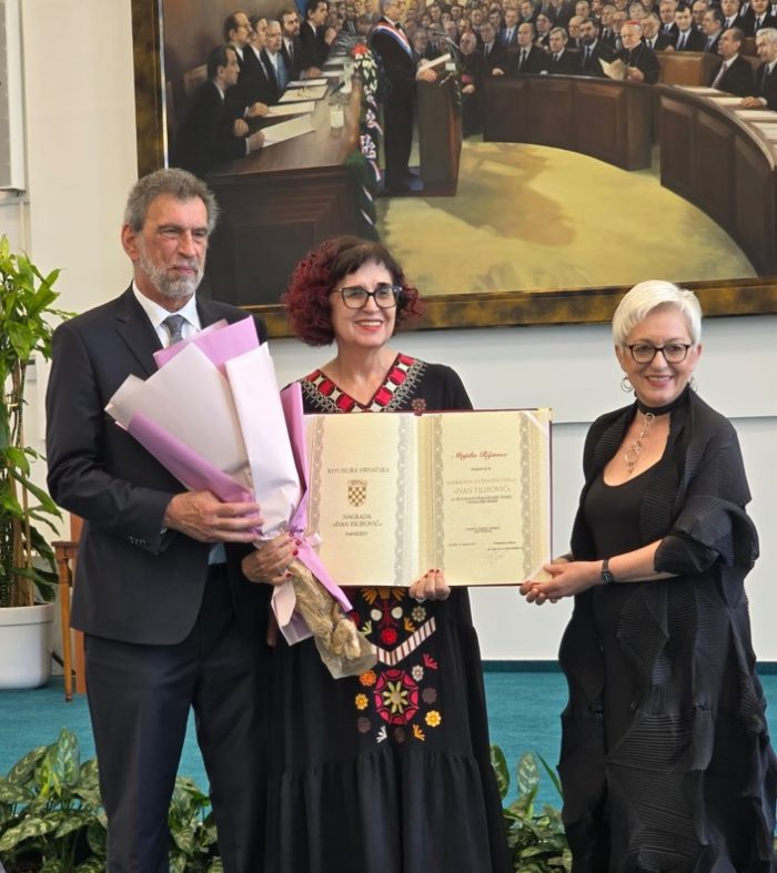 Profesorica emerita Majda Rijavec dobitnica prestižne državne nagrade “Ivan Filipović” za životno djelo u području znanstvenoga i stručnoga rada u odgoju i obrazovanju Profesorica emerita Majda Rijavec dobitnica prestižne državne nagrade “Ivan Filipović” za životno djelo u području znanstvenoga i stručnoga rada u odgoju i obrazovanju