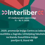 Učiteljski fakultet Sveučilišta u Zagrebu na 47. međunarodnom sajmu knjiga Interliber 2025.
